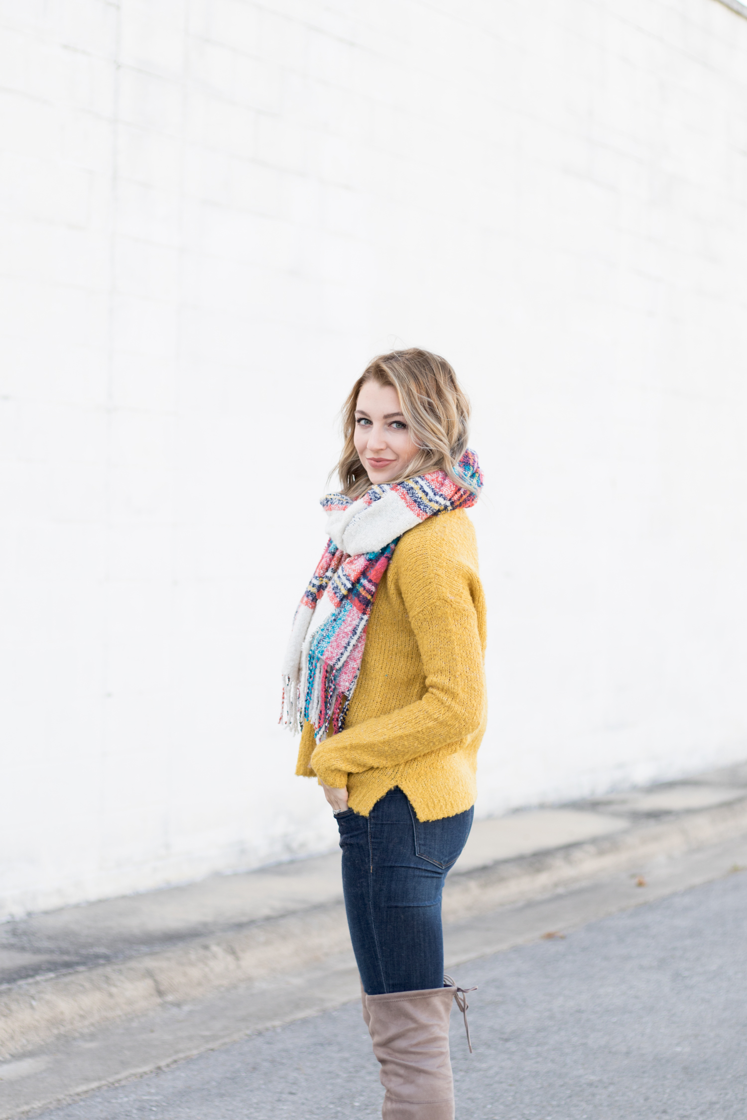 How to Style the Blanket Scarf