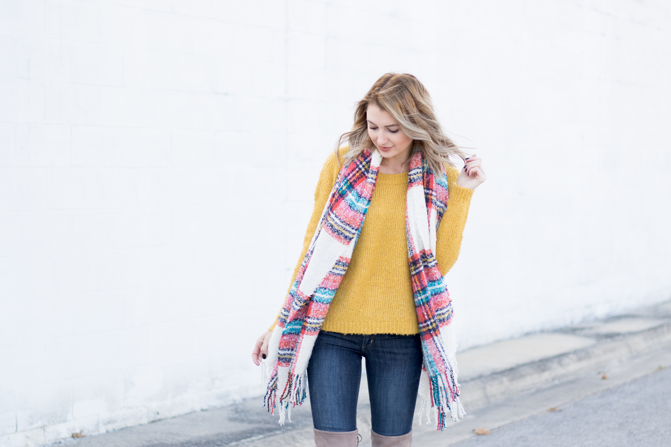 How to Style the Blanket Scarf