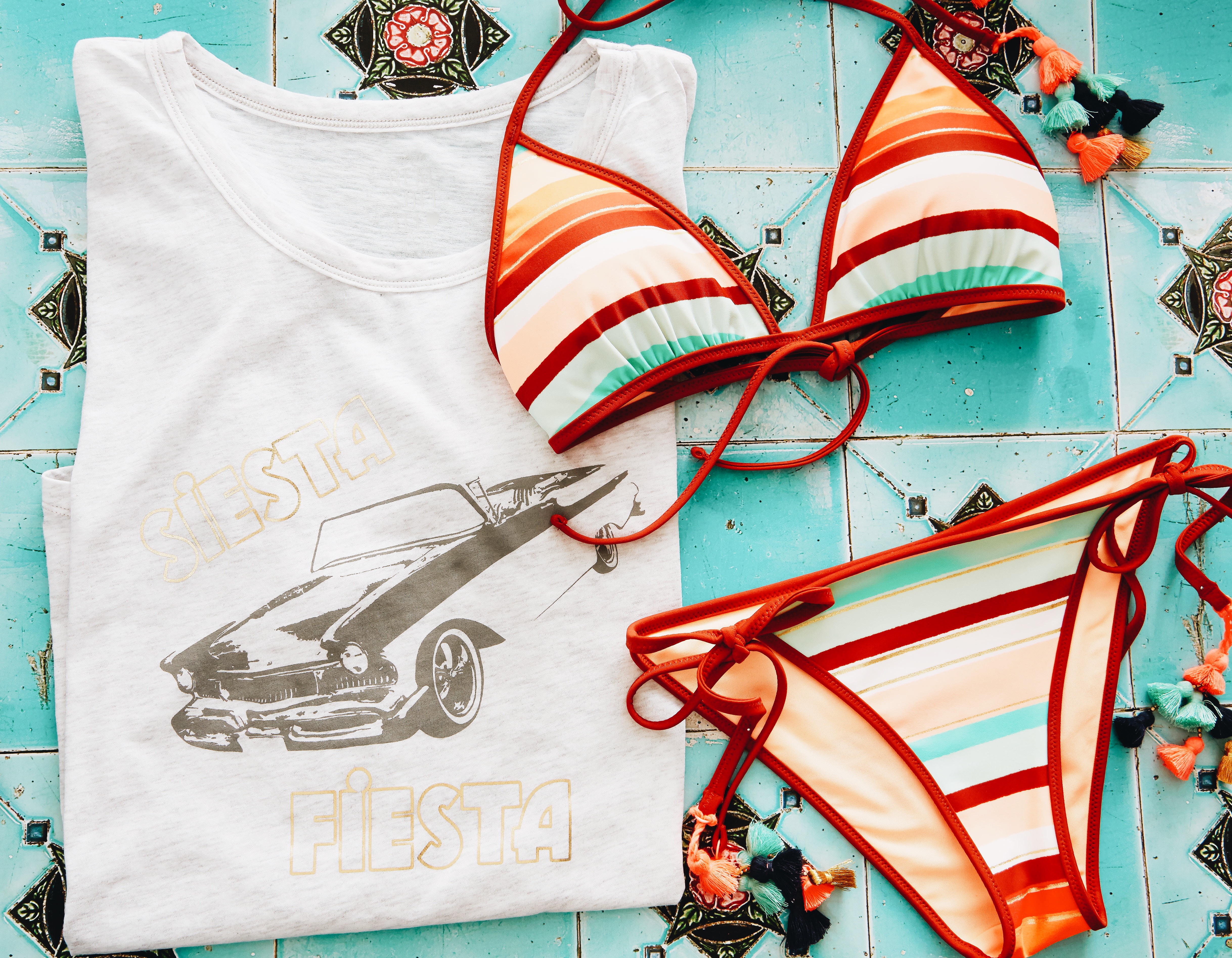Now Trending: Stripes, Sunflowers & Crochet