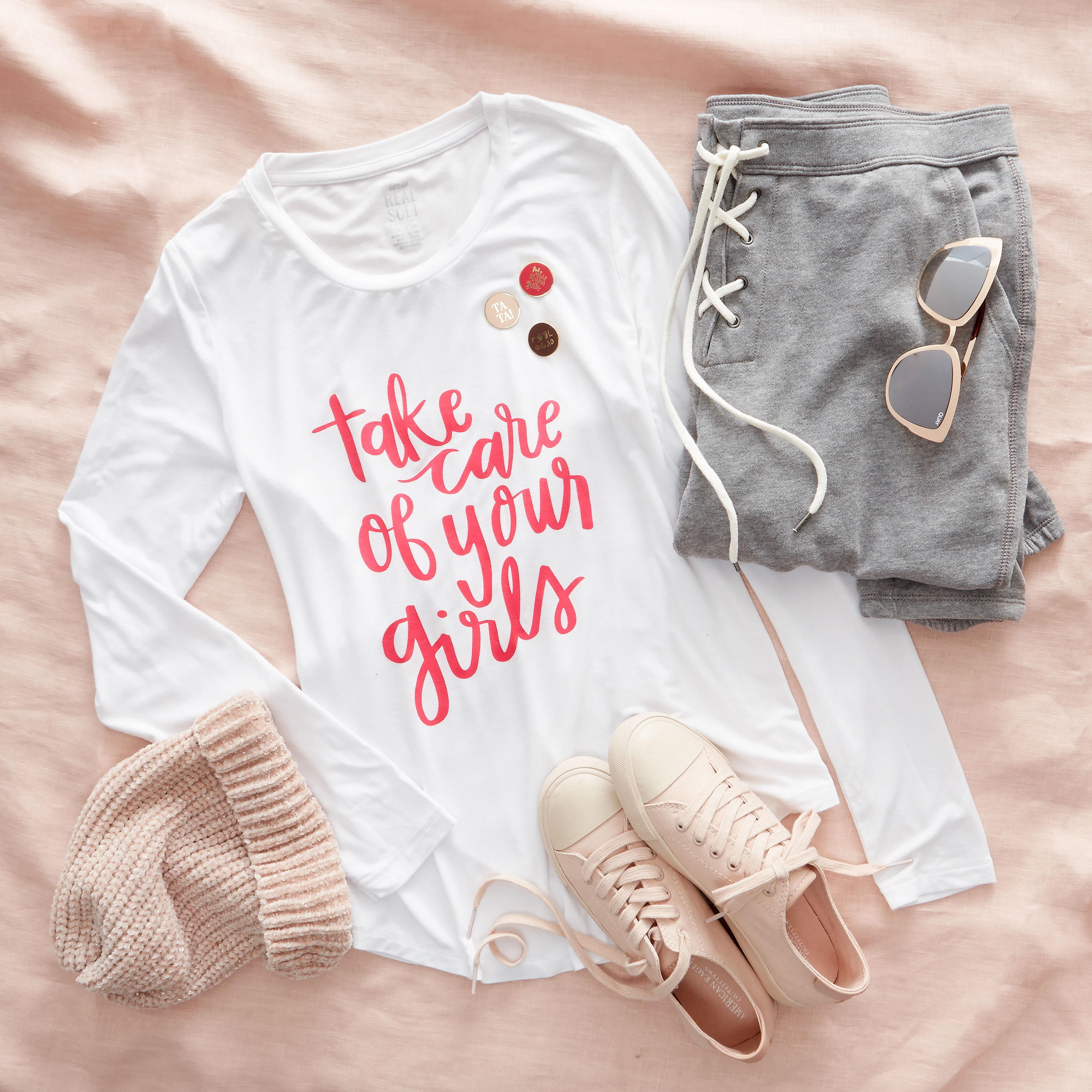 Take Care Of Your Girls! #AerieSUPPORTS Bright Pink