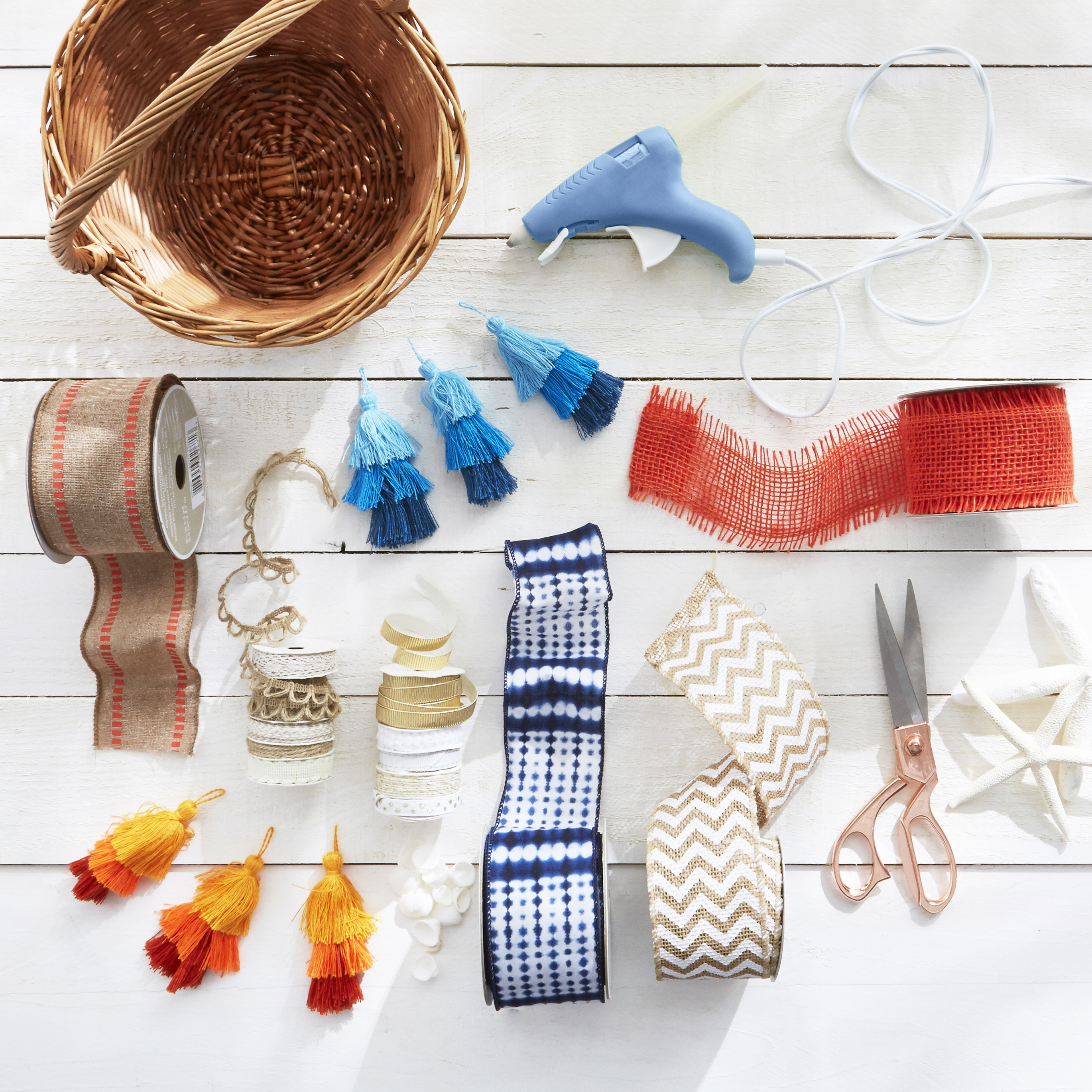 DIY Boho Baskets