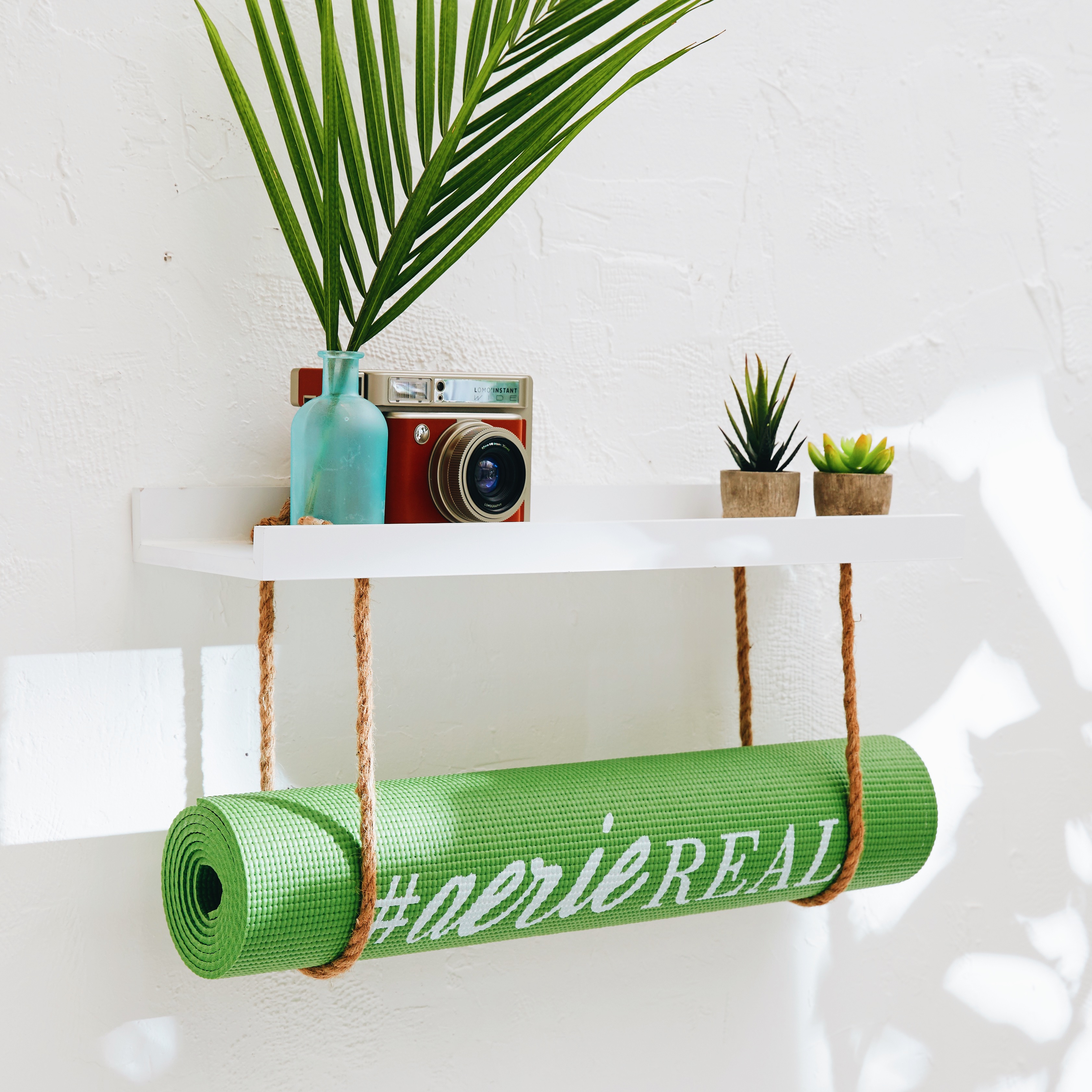 DIY Yoga Mat Holder