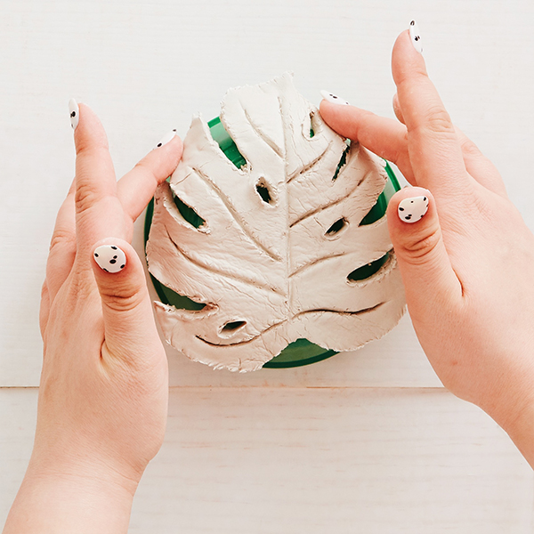 Monstera dish DIY