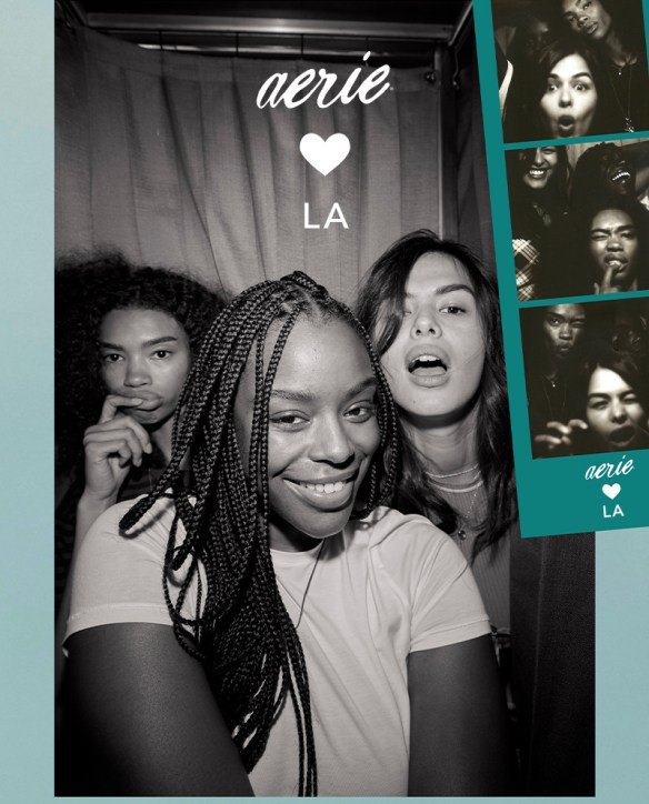 Aerie Real Moments Photo Booth
